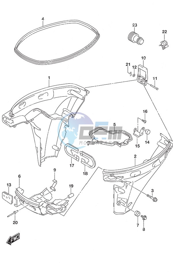 Side Cover - Remote Control