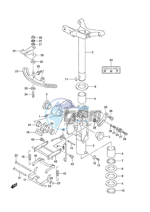 Swivel Bracket Non-Remote Control