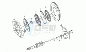 California III 1000 Carburatori Carburatori drawing Clutch