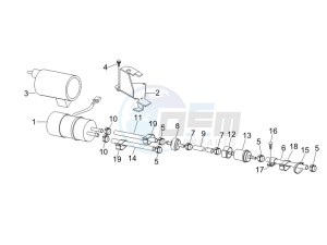 GTS 125 4T E3 UK drawing Supply system