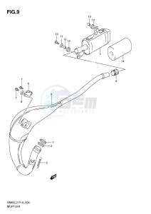 RM85 (P19) drawing MUFFLER