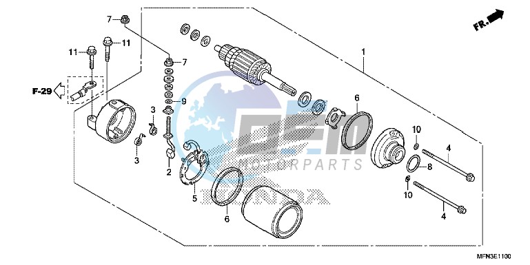 STARTING MOTOR