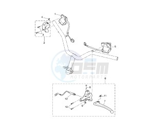 BW'S 50 drawing HANDLE SWITCH AND LEVER