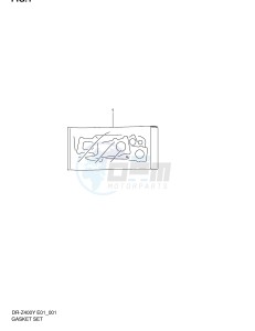 DR-Z400 (E1) drawing GASKET SET