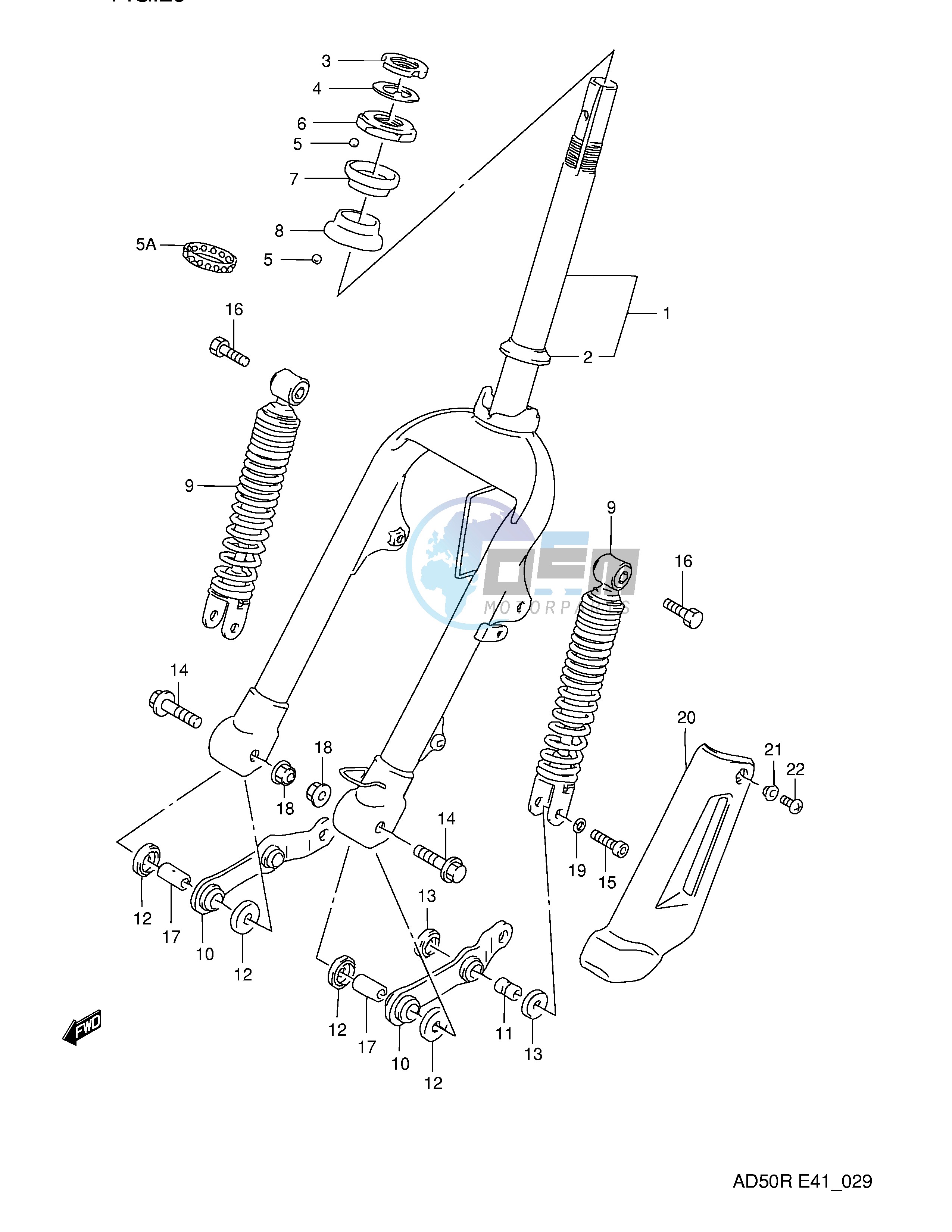 FRONT FORK (E41)