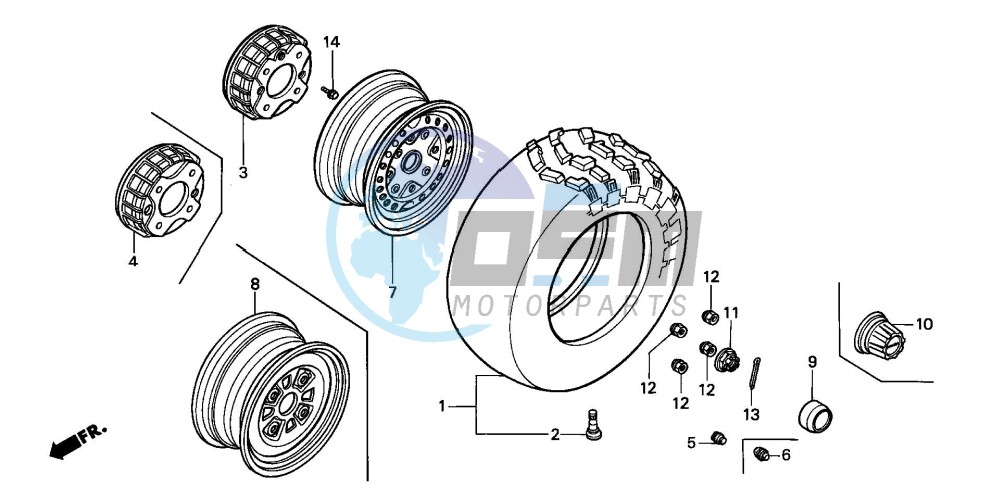 FRONT WHEEL