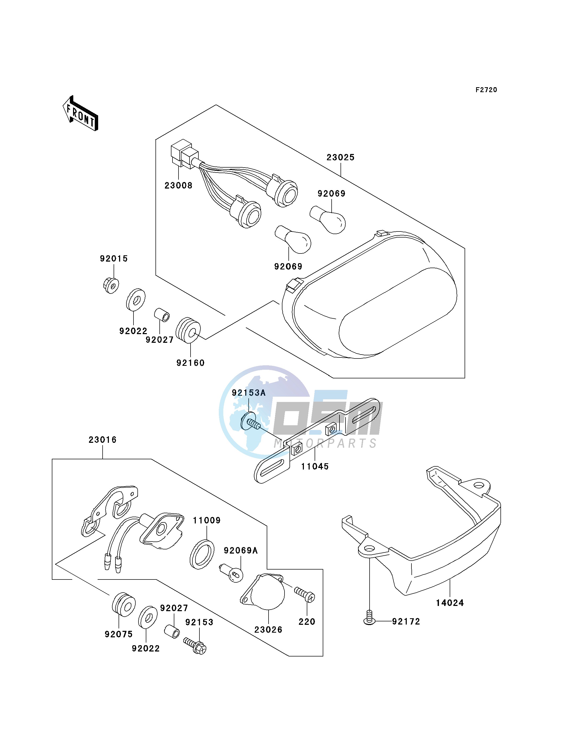 TAILLIGHT-- S- -