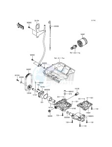 JET_SKI_ULTRA_LX JT1500KFF EU drawing Oil Pump