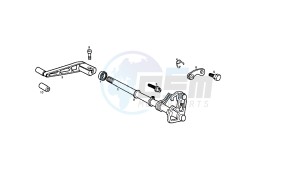 GPR REPLICA MALOSSI - 50 CC VTHGR1D1A 2T MALOSSI drawing GEAR CHANGE MECHANISM