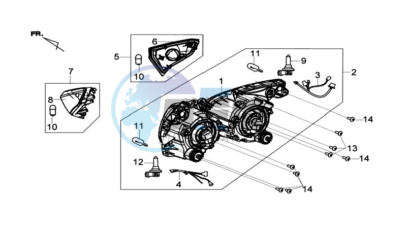 HEADLAMP CPL