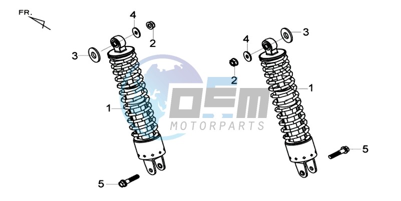 REAR WHEEL / REAR FORK