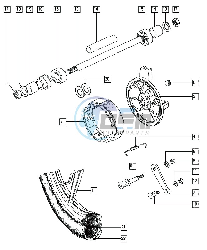 Front wheel