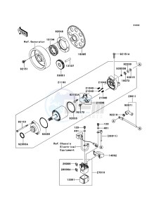 Z1000_ABS ZR1000ECFA FR XX (EU ME A(FRICA) drawing Starter Motor