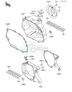 KLT 110 A [KLT110] (A1-A2) [KLT110] drawing ENGINE COVERS