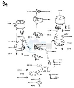 KZ 750 M [CSR TWIN] (M1) [CSR TWIN] drawing METERS