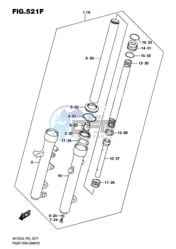 FRONT FORK DAMPER