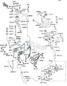 ZX 750 H [NINJA ZX-7] (H2) [NINJA ZX-7] drawing RADIATOR