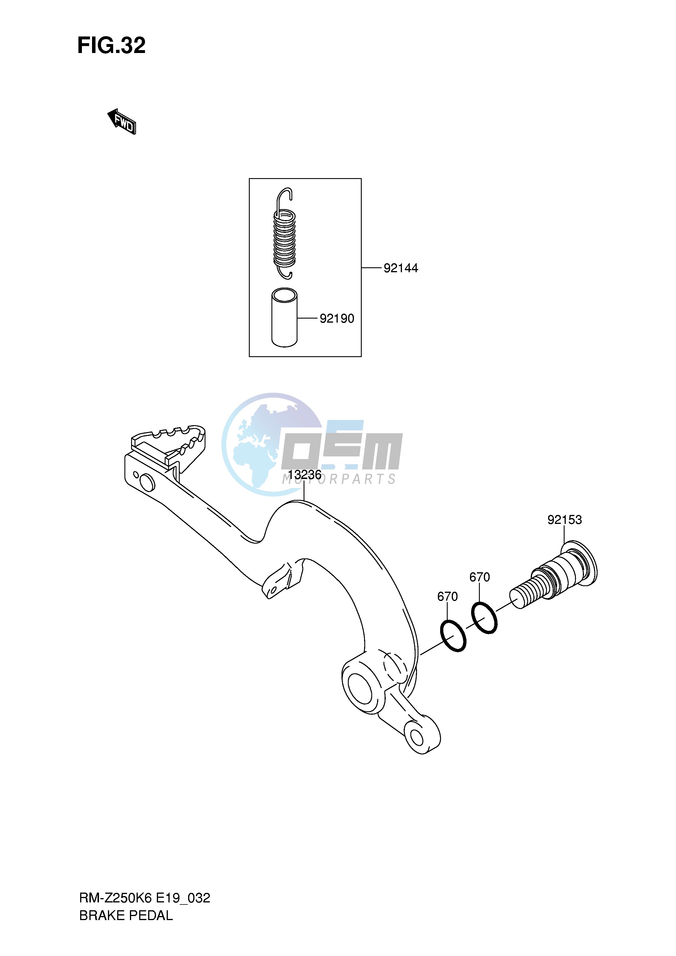 BRAKE PEDAL