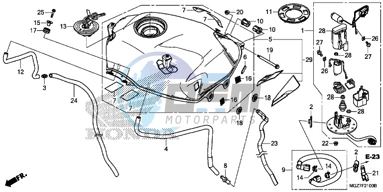 FUEL TANK/ FUEL PUMP