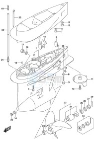 DF 250 drawing Gear Case