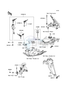 ER-6n ABS ER650B8F GB XX (EU ME A(FRICA) drawing Ignition Switch