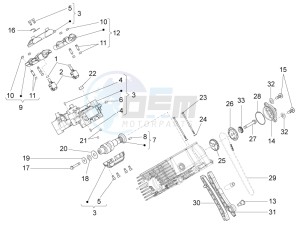 Eldorado 1400 1380 (EMEA, APAC) drawing RH cylinder timing system