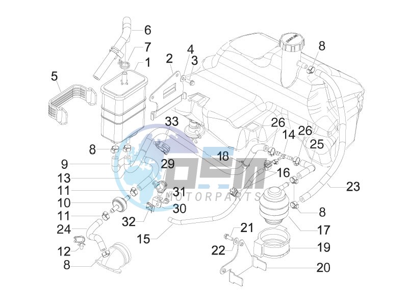 Anti-percolation system