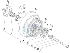 Nexus 500 e3 drawing Front wheel