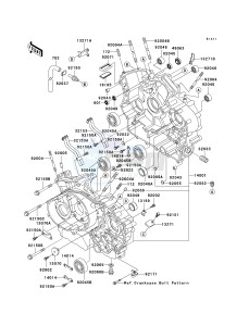 VN 1500 L [VULCAN 1500 NOMAD FI] (L2-L4) [VULCAN 1500 NOMAD FI] drawing CRANKCASE -- VN1500-L2- -