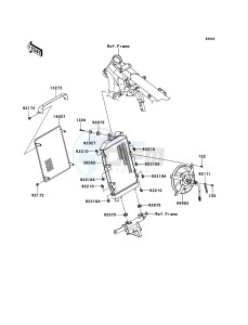 VN1700_CLASSIC_TOURER_ABS VN1700DEF GB XX (EU ME A(FRICA) drawing Radiator