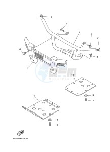 YXR700F YXR7FD RHINO 700 (1RBE 1RBF 1RBG 1RBH) drawing GUARD