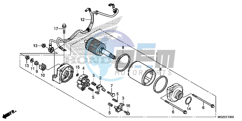 STARTER MOTOR