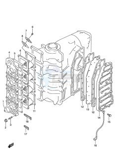 DT 140 drawing Intake/Exhaust Cover