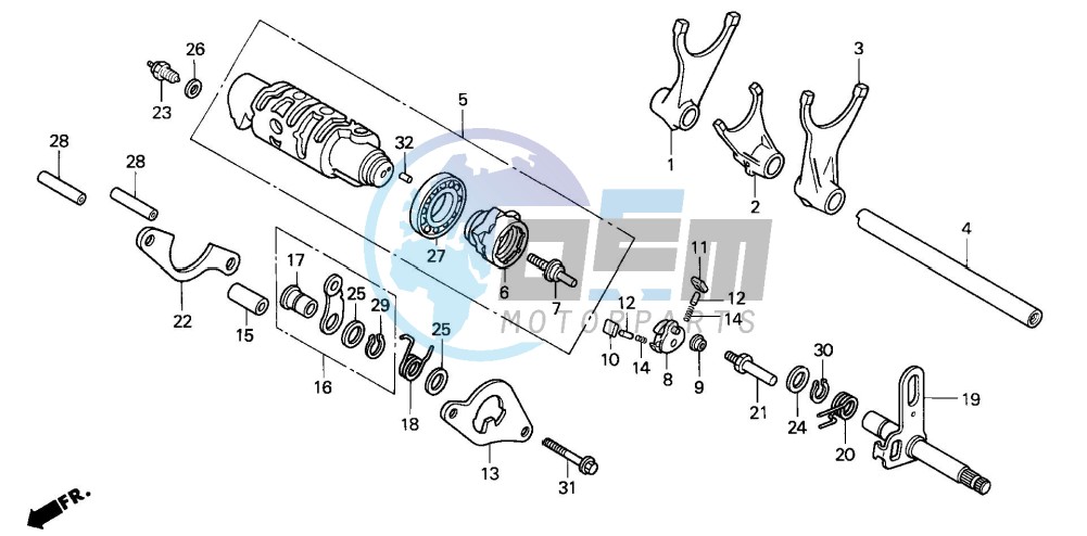 GEARSHIFT DRUM