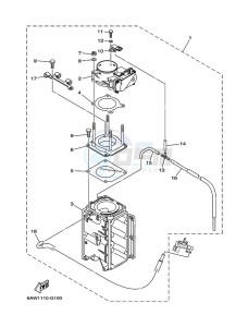 LF350XCC-2017 drawing THROTTLE-BODY