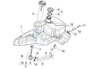 Fly 50 2t drawing Fuel Tank