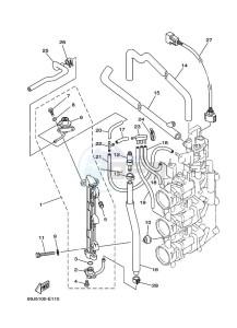 F225TXR drawing THROTTLE-BODY-3