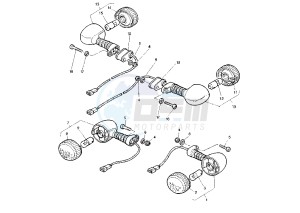 TT R 600 drawing FLASHER LIGHT MY00