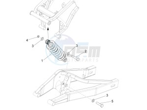 RS 125 4T E4 ABS EMEA EU drawing Shock absorber