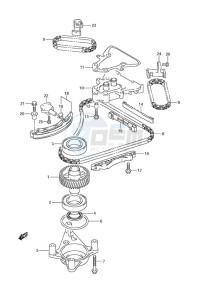 DF 300A drawing Timing Chain