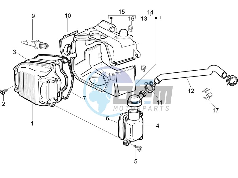 Cylinder head cover