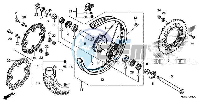 REAR WHEEL