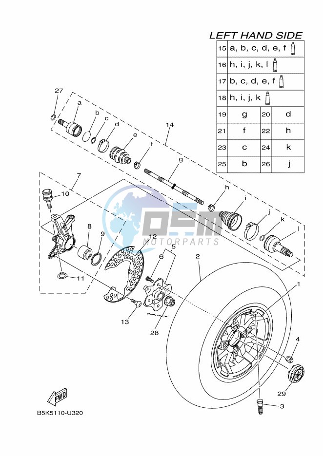 FRONT WHEEL