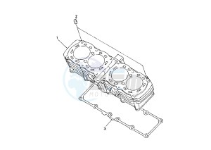 FZS FAZER 600 drawing CYLINDER