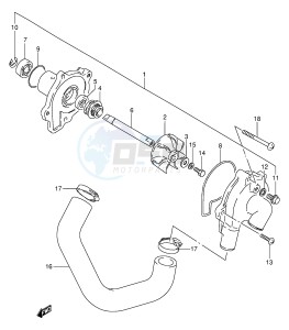 GSF250V (E24) Bandit drawing WATER PUMP