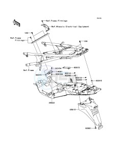 1400GTR_ABS ZG1400CCF FR GB XX (EU ME A(FRICA) drawing Rear Fender(s)