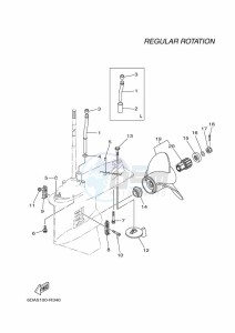 F150GET drawing PROPELLER-HOUSING-AND-TRANSMISSION-2