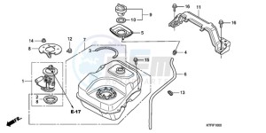 SH150D9 Europe Direct - (ED / KMH) drawing FUEL TANK