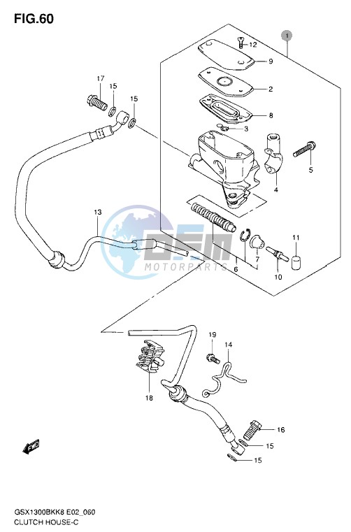 CLUTCH HOSE