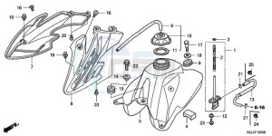 CRF50F9 Australia - (U) drawing FUEL TANK